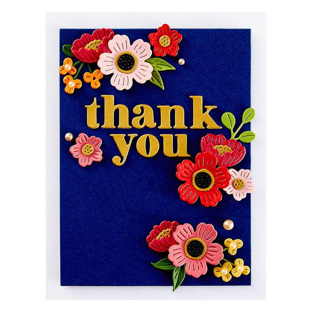 Spellbinders - Out and About Collection - Dies - Thank You-ScrapbookPal