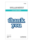 Spellbinders - Out and About Collection - Dies - Thank You-ScrapbookPal