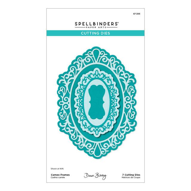 Spellbinders - Peacock Paradise Collection - Dies - Cameo Frames-ScrapbookPal