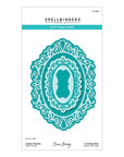 Spellbinders - Peacock Paradise Collection - Dies - Cameo Frames-ScrapbookPal