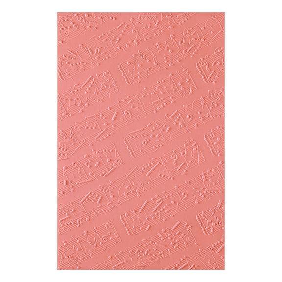 Spellbinders - Poppy Song Collection - 3D Embossing Folder - Favorite Song-ScrapbookPal
