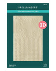 Spellbinders - Regal Reflections Collection - 3D Embossing Folder - Regal Lattice-ScrapbookPal