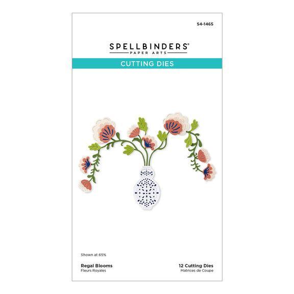 Spellbinders - Regal Reflections Collection - Dies - Regal Blooms-ScrapbookPal
