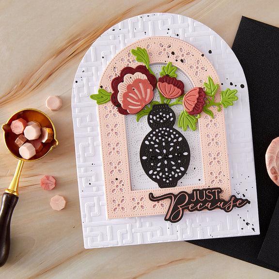 Spellbinders - Regal Reflections Collection - Dies - Regal Blooms-ScrapbookPal