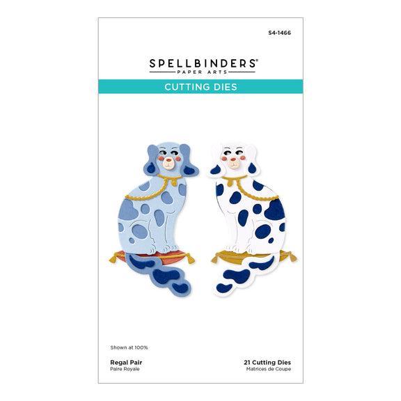 Spellbinders - Regal Reflections Collection - Dies - Regal Pair-ScrapbookPal