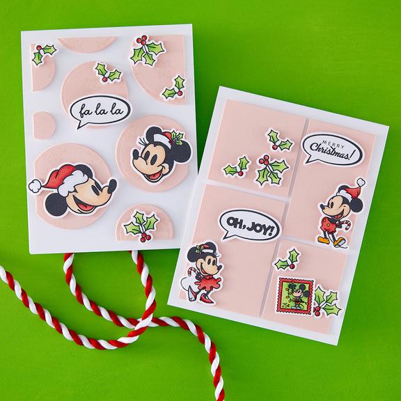 Spellbinders - Say Cheese Classic Mouse Christmas Collection - Clear Stamps - Simple Stories Say Cheese Classic Mouse Christmas-ScrapbookPal