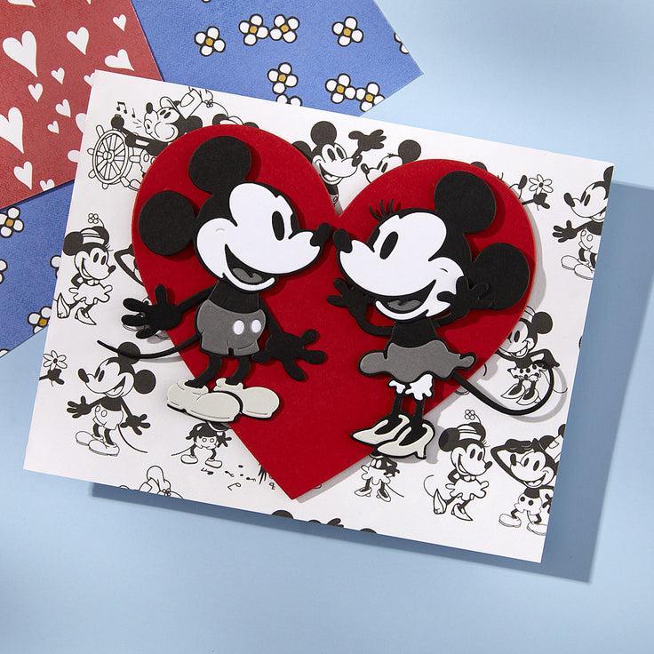Spellbinders - Say Cheese Classic Mouse - Dies - Steamboat Willie Duo-ScrapbookPal