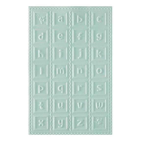 Spellbinders - Say Cheese Classic Pooh Baby Collection - 3D Embossing Folder - Classic Pooh Baby Blocks-ScrapbookPal