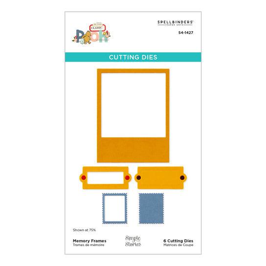 Spellbinders - Say Cheese Classic Pooh Collection - Dies - Memory Frames-ScrapbookPal