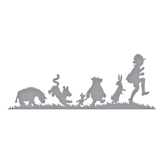 Spellbinders - Say Cheese Classic Pooh Collection - Dies - Pooh &amp; Friends Silhouette-ScrapbookPal
