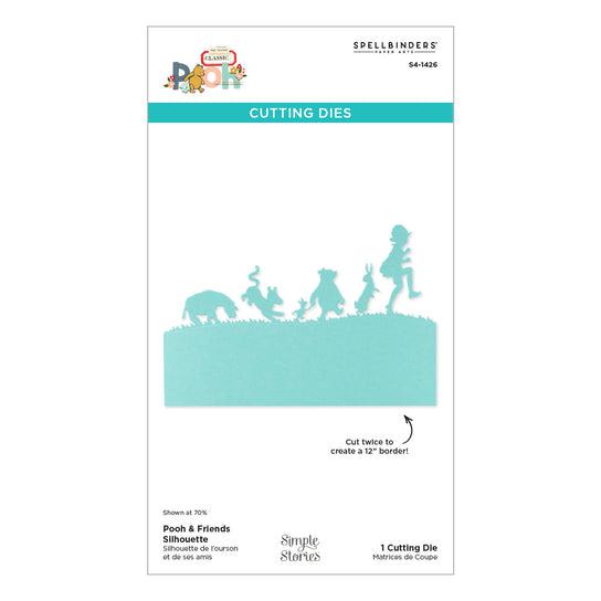 Spellbinders - Say Cheese Classic Pooh Collection - Dies - Pooh &amp; Friends Silhouette-ScrapbookPal
