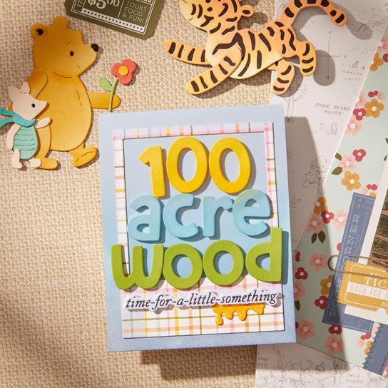 Spellbinders - Say Cheese Classic Pooh Collection - Dies - Pooh's Alphabet, Numbers & More-ScrapbookPal