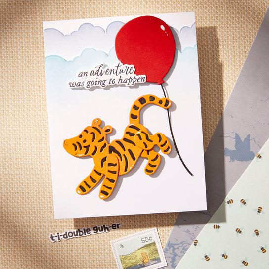 Spellbinders - Say Cheese Classic Pooh Collection - Dies - Tigger &amp; Eeyore-ScrapbookPal