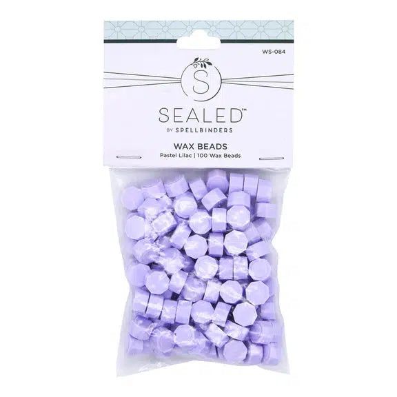 Spellbinders - Sealed Collection - Wax Beads - Pastel Lilac-ScrapbookPal