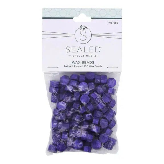 Spellbinders - Sealed Collection - Wax Beads - Twilight Purple-ScrapbookPal