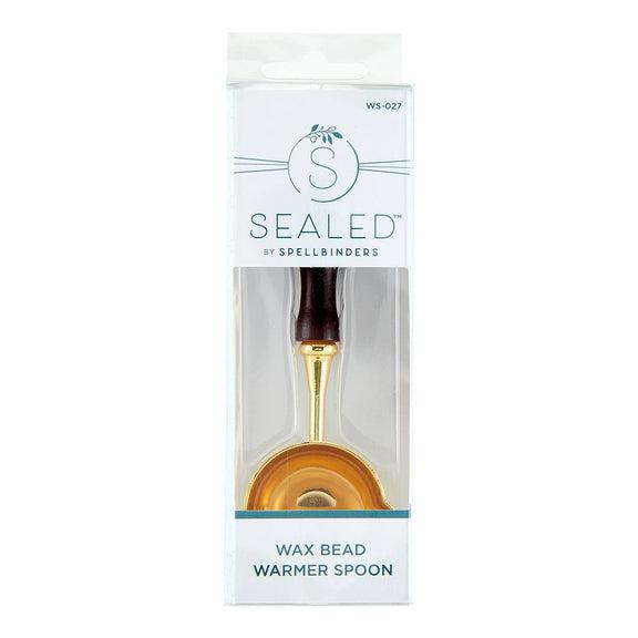 Spellbinders - Sealed by Spellbinders Collection - Wax Bead Warmer Spoon-ScrapbookPal