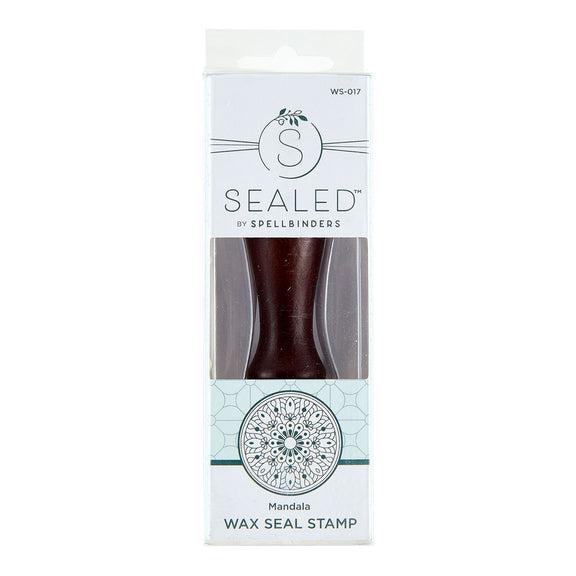 Spellbinders - Sealed by Spellbinders Collection - Wax Seal Stamp - Mandala-ScrapbookPal
