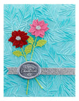 Spellbinders - Sealed for Christmas Collection - 3D Embossing Folder - Evergreen-ScrapbookPal
