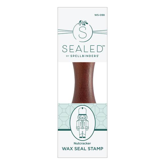 Spellbinders - Sealed for Christmas Collection - Wax Seal Stamp - Nutcracker-ScrapbookPal