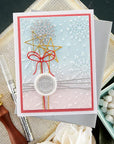 Spellbinders - Sealed for the Holidays Collection - Dies - Sealed Holiday Squiggles-ScrapbookPal