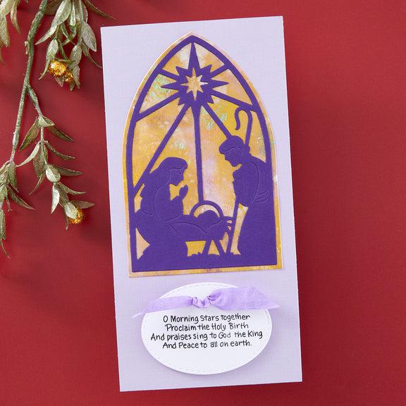 Spellbinders - Season of Wonder Collection - Dies - Christmas Morn Nativity-ScrapbookPal