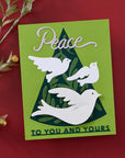 Spellbinders - Season of Wonder Collection - Dies - Peace Dove-ScrapbookPal