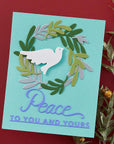 Spellbinders - Season of Wonder Collection - Dies - Peace Dove-ScrapbookPal