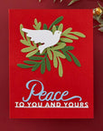 Spellbinders - Season of Wonder Collection - Dies - Peace Dove-ScrapbookPal