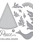 Spellbinders - Season of Wonder Collection - Dies - Peace Dove-ScrapbookPal