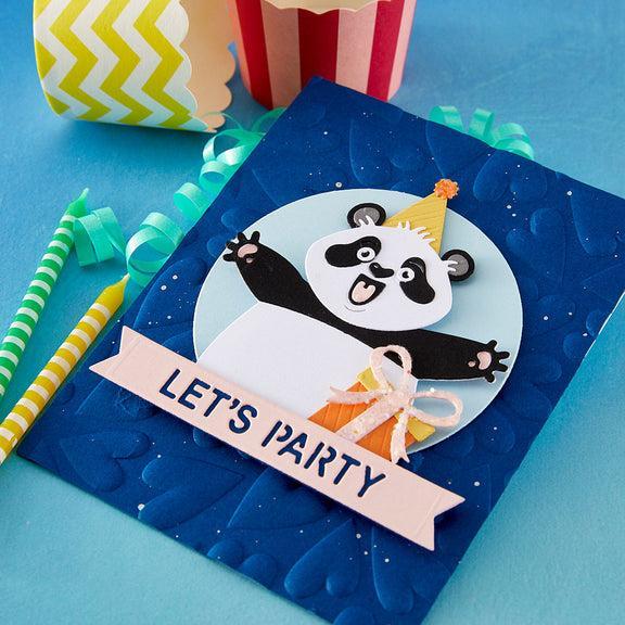 Spellbinders - Sending Hugs Collection - 3D Embossing Folder - Puffy Hearts-ScrapbookPal