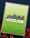 Spellbinders - Serenade of Autumn Collection - Dies - Serenade Sentiments-ScrapbookPal