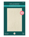 Spellbinders - Serenity Garden Collection - 3D Embossing Folder - Ode to a Poet-ScrapbookPal
