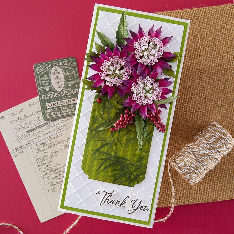 Spellbinders - Serenity Garden Collection - Dies - Poetic Foliage-ScrapbookPal