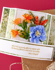 Spellbinders - Serenity Garden Collection - Dies - Tassel Flower and Ladybugs-ScrapbookPal