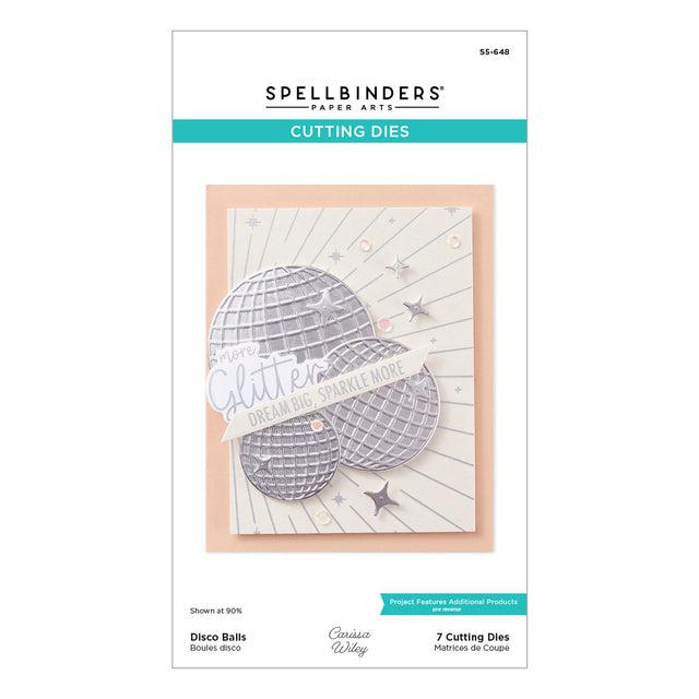 Spellbinders - Shine Bright Collection - Dies - Disco Balls-ScrapbookPal