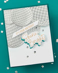 Spellbinders - Shine Bright Collection - Press Plates & Dies - Sparkle On Sentiments-ScrapbookPal