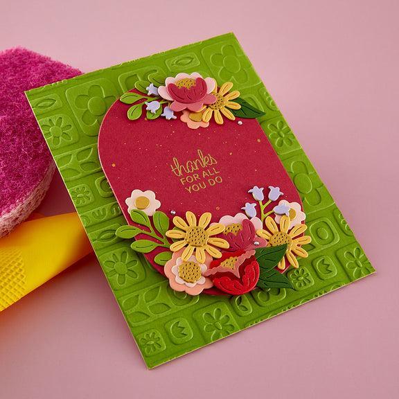 Spellbinders - Shiny New Day Collection - Dies - Petal Fresh-ScrapbookPal