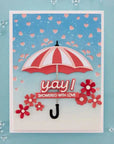 Spellbinders - Showered with Love Collection - Dies - Umbrella Bloom-ScrapbookPal