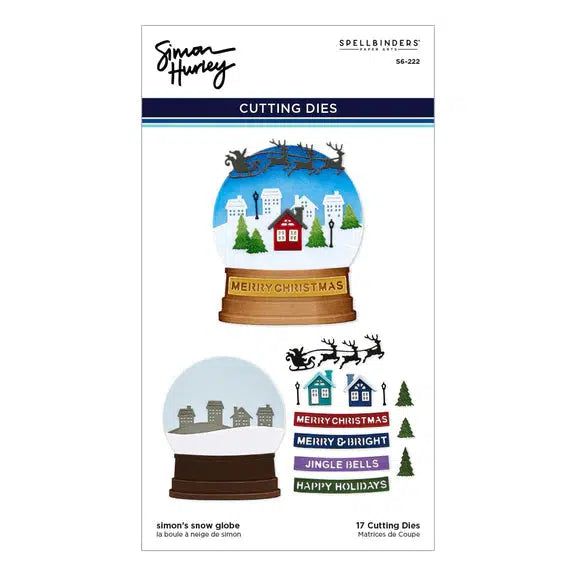 Spellbinders - Simon's Snow Globes Collection - Dies - Simon's Snow Globe-ScrapbookPal