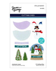 Spellbinders - Simon's Snow Globes Collection - Dies - Snowman Scene-ScrapbookPal