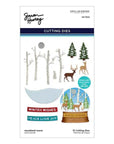 Spellbinders - Simon's Snow Globes Collection - Dies - Woodland Scene-ScrapbookPal