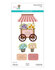 Spellbinders - Simple Vintage Flower Shoppe Collection - Dies - Flower Cart-ScrapbookPal