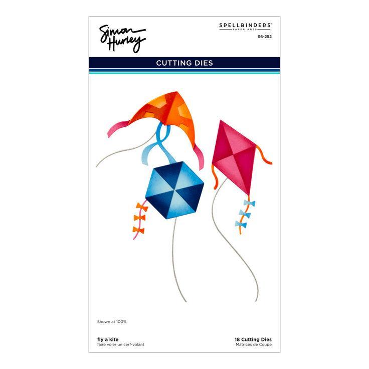 Spellbinders - Sky's the Limit Collection - Dies - Fly a Kite-ScrapbookPal