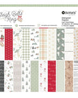Spellbinders - Sleigh Bells Ring Collection - Paper Pack - 6 x 6"-ScrapbookPal