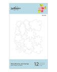 Spellbinders - Slimline Collection - Dies - Mini Blooms and Sprigs-ScrapbookPal
