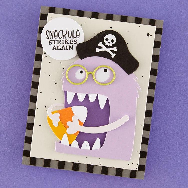 Spellbinders - Snack Goals Collection - Clear Stamps - Snack Goals-ScrapbookPal