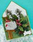 Spellbinders - Snow Garden Collection - Dies - American Holly-ScrapbookPal