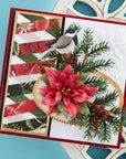 Spellbinders - Snow Garden Collection - Dies - Hemlock, Cones and Chickadee-ScrapbookPal