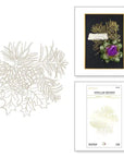 Spellbinders - Snow Garden Collection - Glimmer Hot Foil Plate & Die Set - Winter Bough-ScrapbookPal