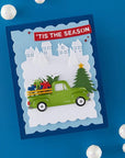Spellbinders - Snow Globe Scenes Collection - Dies - Holiday Truck Scene-ScrapbookPal